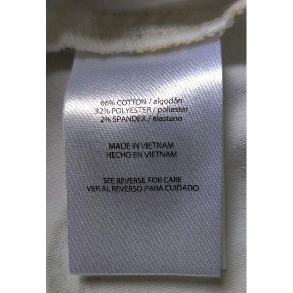 Isaac Mizrahi Women's‎ 10 Lemon Lime Print Shorts Stretch Cotton Blend 5" Inseam - Picture 4 of 6